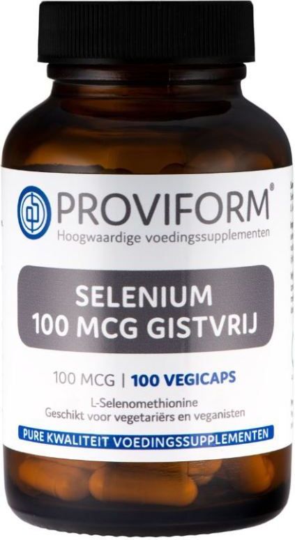 Roviform Selenium 100 mcg gistvrij 100 Vegetarische capsules