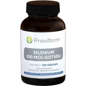 Roviform Selenium 200 mcg gistvrij 100 Vegetarische capsules