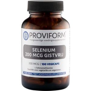 Roviform Selenium 200 mcg gistvrij 100 Vegetarische capsules