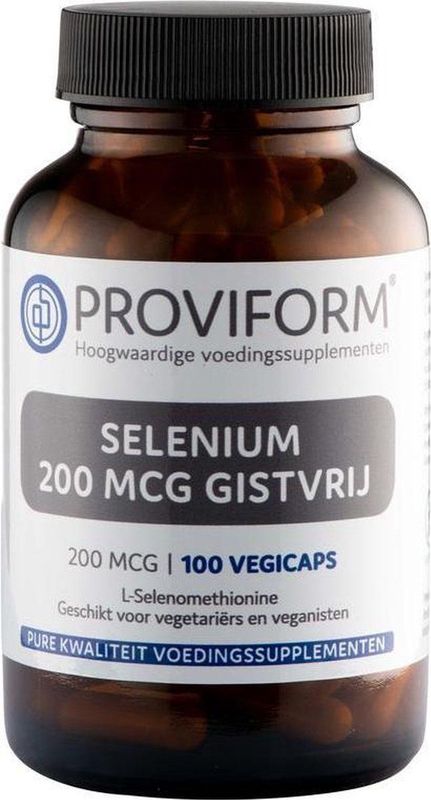 Roviform Selenium 200 mcg gistvrij 100 Vegetarische capsules