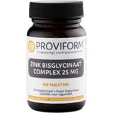 Proviform Zink Bisglycinaat Complex 25mg Tabletten 100ST