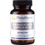 Proviform Zink Bisglycinaat Complex 25mg Tabletten 100ST