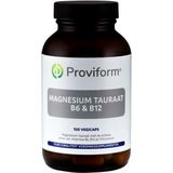 Proviform Magnesium tauraat B6 & B12 100 vcaps