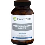 Proviform Magnesium tauraat B6 & B12 100 vcaps