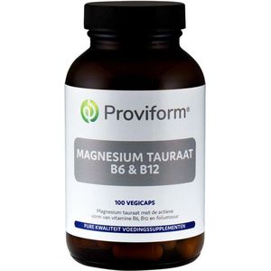 Roviform Magnesium tauraat B6 & B12 100 Vegetarische capsules