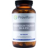 Proviform Magnesium tauraat B6 & B12 180 vcaps