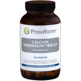 Roviform Calcium magnesium trio 2:1 & D3 180 Vegetarische capsules