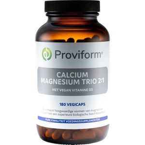 Roviform Calcium magnesium trio 2:1 & D3 180 Vegetarische capsules