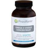 Proviform Omega 3 visolie concentraat 1000 mg 100 softgels