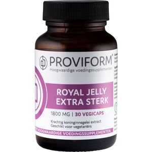 Roviform Royal jelly extra sterk 1800 mg 30 Vegetarische capsules