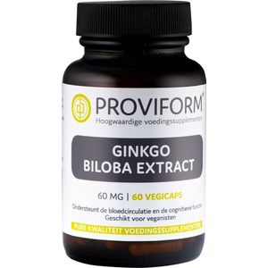 Roviform Ginkgo biloba 60 mg 60 Vegetarische capsules