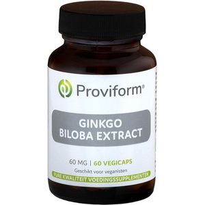 Roviform Ginkgo biloba 60 mg 60 Vegetarische capsules