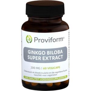 Roviform Ginkgo biloba super extract 200mg 60 Vegetarische capsules