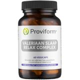 Proviform - Valeriaan Slaap Relax Complex - Capsules - 60 stuks - Natuurlijke Ingrediënten