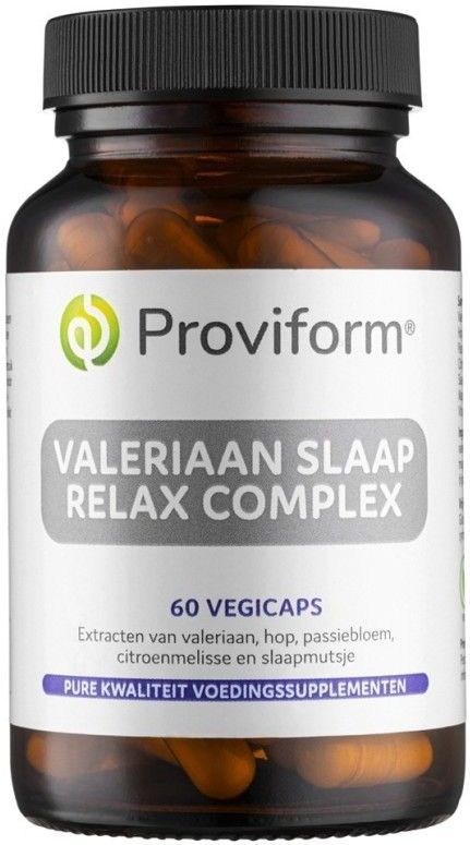 Proviform - Valeriaan Slaap Relax Complex - Capsules - 60 stuks - Natuurlijke Ingrediënten