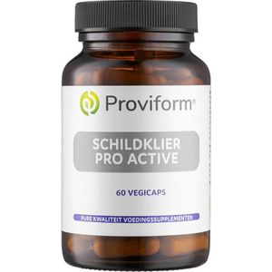Proviform - Schildklier Pro Activ - Capsules - 60 Stuks - Natuurlijke Ingrediënten