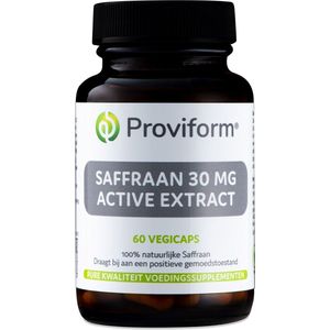 Proviform Saffraan 30 mg active extract 60 vcaps