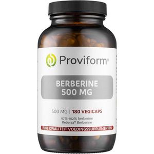 Proviform - Berberine 500mg - Capsules - 180 Stuks