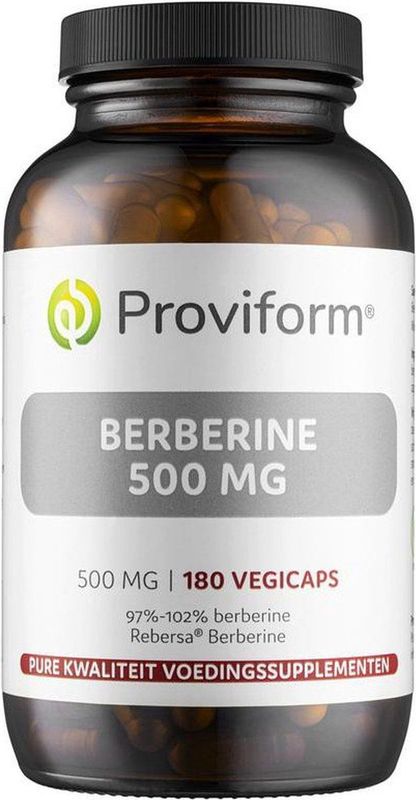 Proviform - Berberine 500mg - Capsules - 180 Stuks