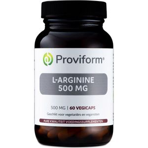 Proviform L-arginine 500 mg 60 Vegetarische Capsules