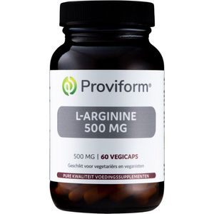 Proviform L-arginine 500 mg 60 Vegetarische Capsules