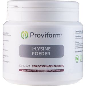 Proviform L-lysine poeder hcl 200 Gram