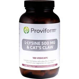 Proviform L-lysine 500 mg & Cat's Claw Capsules