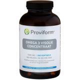 Proviform Omega 3 visolie concentraat 1000 mg 250 softgels