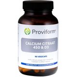 Roviform calcium citraat 450 & d3 90 Vegetarische capsules