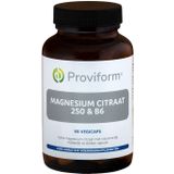 Roviform magnesium citraat 250 & b6 90 Vegetarische capsules