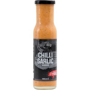 Not just BBQ barbecuesaus chili garlic 250 ml