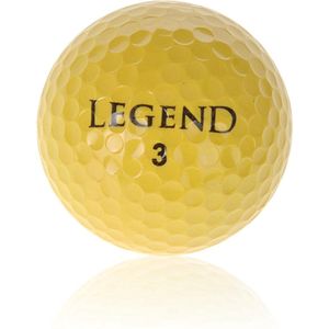 Legend Distance Golfballen - Geel - 12 Stuks