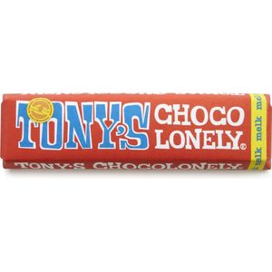 Tony's Chocolonely chocoladereep Melk -  47 gram