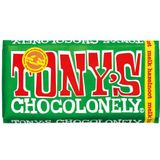 Tony's Chocolonely Melk Hazelnoot Chocolade Reep - 180 gram