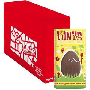Tony's Chocolonely - Melk Chocolade Reep - Meringue Citroen - Fairtrade - Bulk Verpakking - 15 stuks x 180 gram