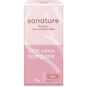 Sanature Tampons mini 16st