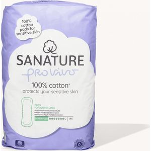 Sanature - Incontinentieverband Super Plus Pro Vivo - 100% Katoen - 14 stuks