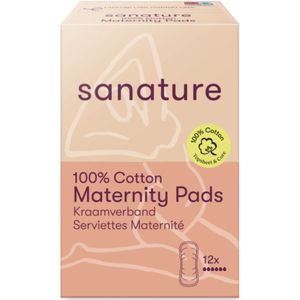 Sanature - Kraamverband - Wit - 100% Katoen