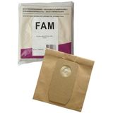 Fam Rio/Goblin papieren stofzuigerzakken 10 stuks + 1 filter (123schoon huismerk)