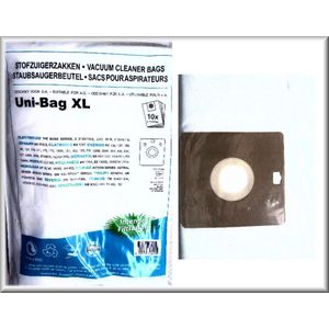 D0001 - GR 5 - HR699 - RC10 - SB9 - Uni-bag X - VP5 - VP95 Stofzuigerzakken Microvezel (10 Zakke