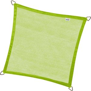 Nesling Coolfit schaduwdoek vierkant, 500x500cm, Lime Groen