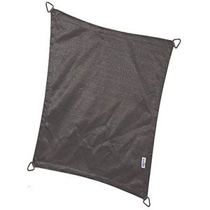 Nesling Coolfit Schaduwdoek (Rechthoek 3,0m x 5,0m x 3,0m x 5,0m, Antraciet) Zonwerend, Water- en wind doorlatend, UV-bestendig
