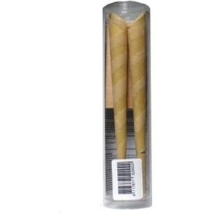 Natura Oorkaarsen met Ontspannende en Verwarmende Kruiden (nr. 2) - 2 stuks