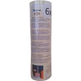 Natura Oorkaarsen Naturel (nr. 1) - 6 stuks