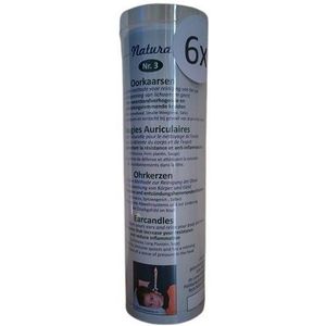 Natura Oorkaarsen Naturel (nr. 1) - 10 stuks