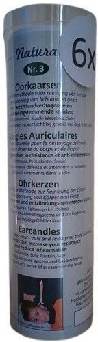 Natura Oorkaarsen Naturel (nr. 1) - 10 stuks