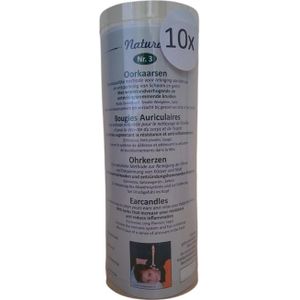 Natura Oorkaarsen met Ondersteunende Kruiden (nr. 3) - 10 stuks