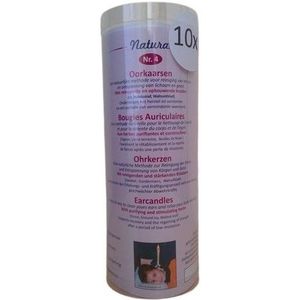 Natura Oorkaarsen met Reinigende en Opbouwende Kruiden (nr. 4) - 10 stuks