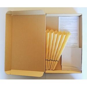 Natura Oorkaarsen met Ondersteunende Kruiden (nr. 3) - 6 stuks - in doos