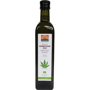 Mattisson Biologische Hennepzaadolie - NL-BIO-01 - 500 ml